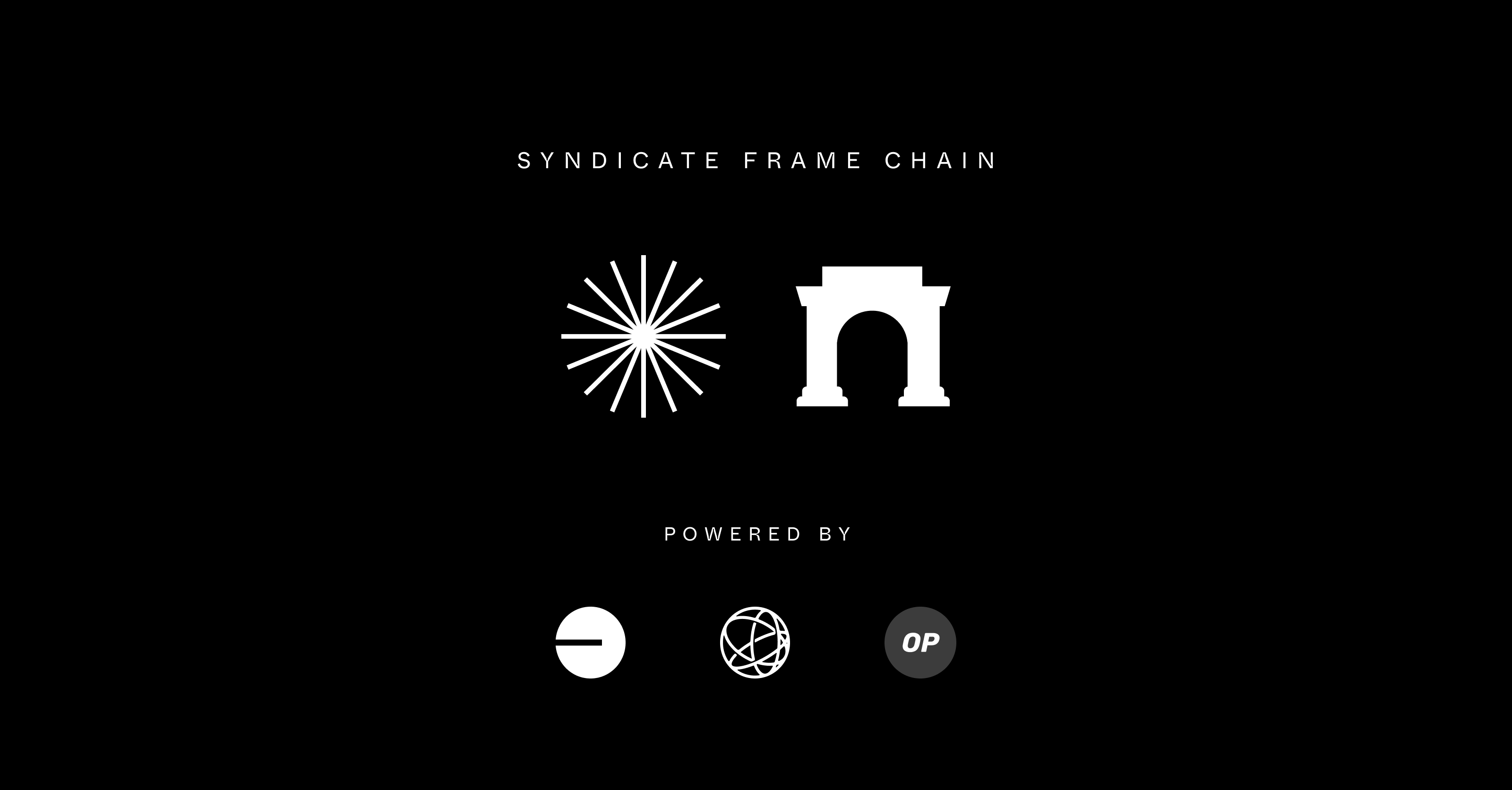 Syndicate Frame Chain banner